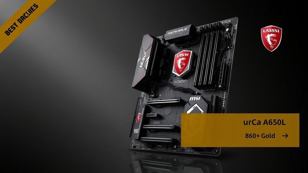 微星MAG A650GL全模组电源史低价！650W金牌电源仅售64.99英镑